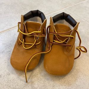 COPY - Timberland baby crib booties (shoes) size 3